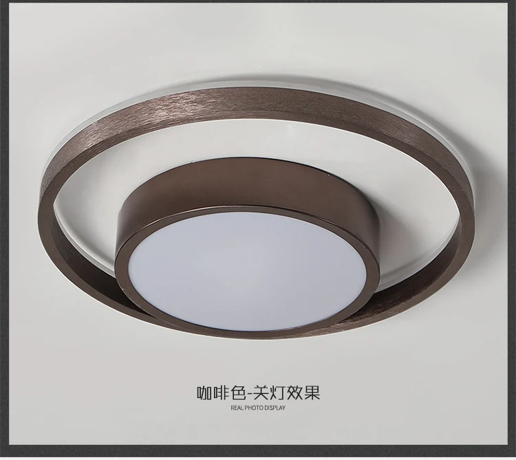

Bedroom lamp simple modern Nordic master bedroom lighting creative personality room study small living room led ceiling lamp