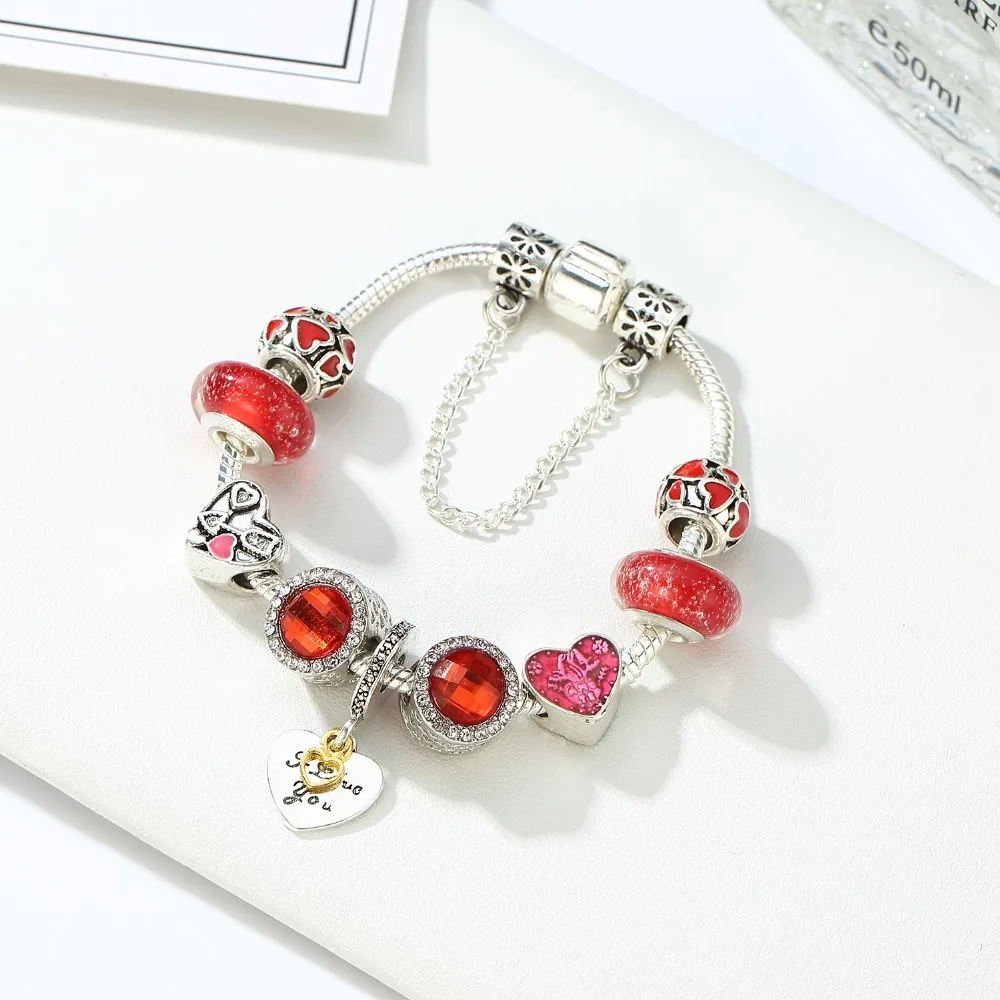 Eccosa Мурано Стекло бусинами Браслеты и браслеты Модные украшения аксессуары Diy