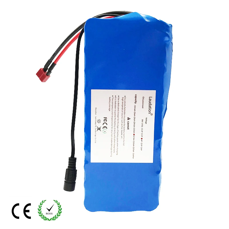 Laudation 36V 10ah блок батарей электрического велосипеда 10S4P 500W высокая мощность и