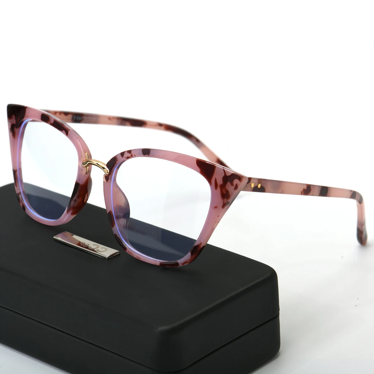 TR90 анти синий светильник оправа для очков кошачий глаз женские оптические модные