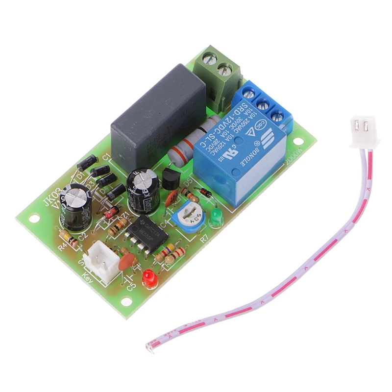 AC 220V триггер переключатель задержки включения выключения платы таймер релейный