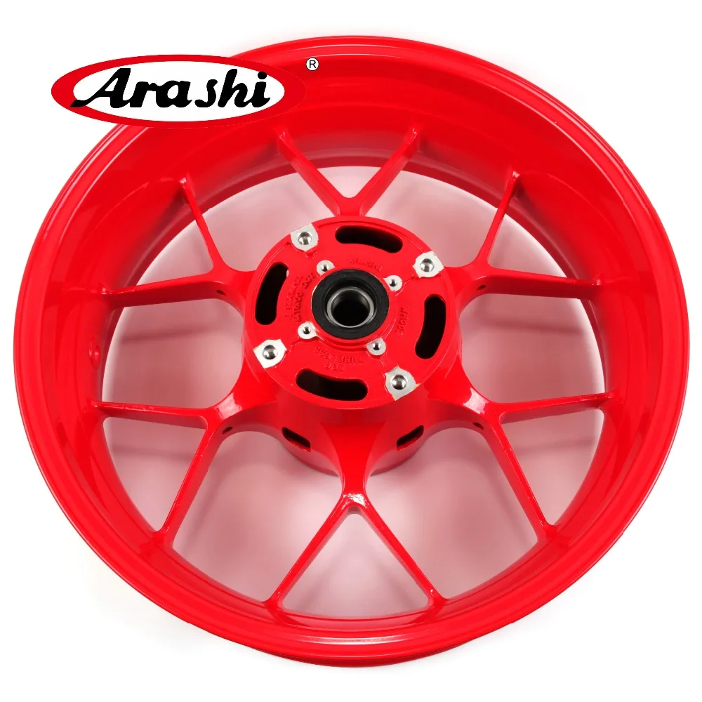 Красные обода заднего колеса Arashi под заказ CBR 1000RR для Honda 1000 RR 2006-2016 2007 2008 2009 2010 2011