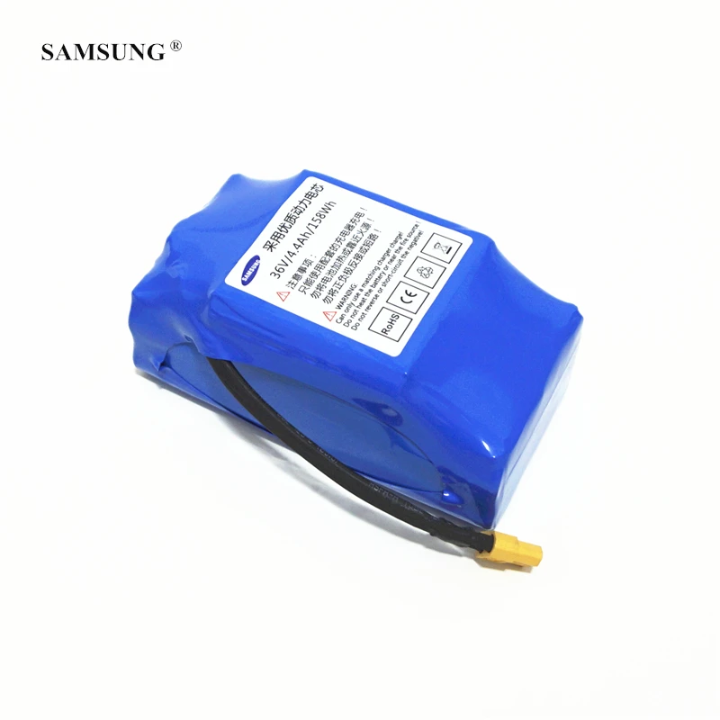E самокатов Power Bank е байка 36В 4.4AH 4400 мАч для SAMSUNG динамический перезаряжаемые литий