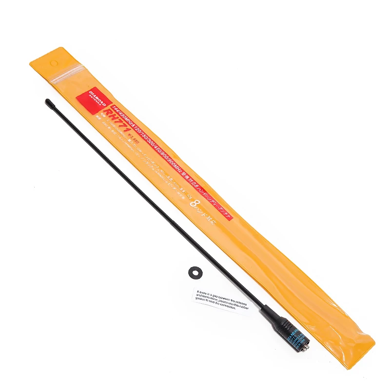 Двухдиапазонная Антенна Diamond RH 771 U/V 144/430 МГц SMA Female/SMA Male/BNC для раций Baofeng TYT 'd xun