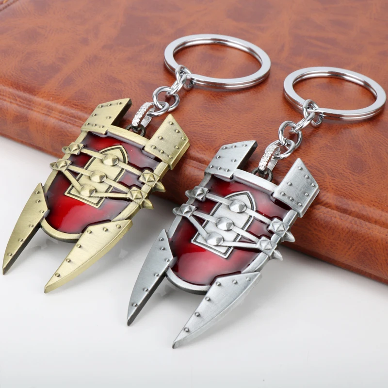 LOL Aegis Shield Weapon модели подвесок брелки для мужчин и мальчиков ювелирные изделия |