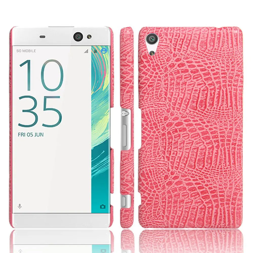 Чехол для Sony Xperia XA Ultra F3212 роскошный кожаный чехол-накладка с узором крокодиловая