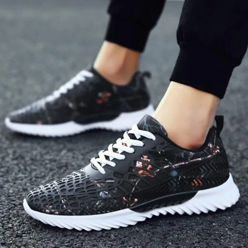 2018 осенние винтажные кроссовки воздухопроницаемые для мужчин повседневная