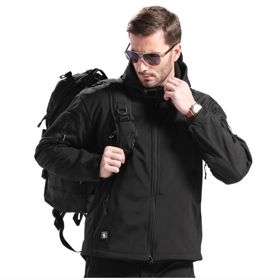 Новинка Мужская Уличная HIiking куртка TAD gear тактическая софтшелл камуфляжная армейская спортивная водонепроницаемая охотничья одежда военная куртка