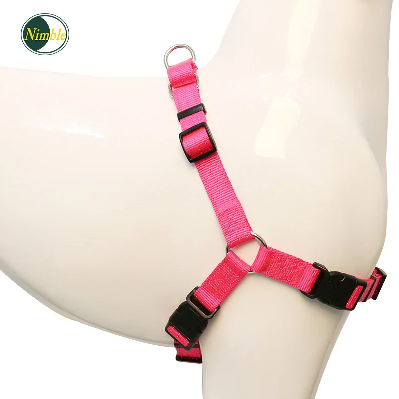 NIMBLE Adjustable Dog Harnesses Nylon Pet Running Training Small Large Dogs Reflective Harness For Harnais Chien | Дом и сад