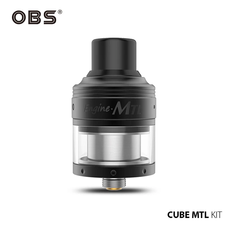Атомайзер для электронных сигарет OBS Engine MTL 2 мл RTA испарителя OBSCube комплект 510