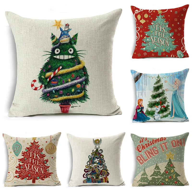 Comwarm комфортная подушка для путешествий Чехол мультфильм милый тотора