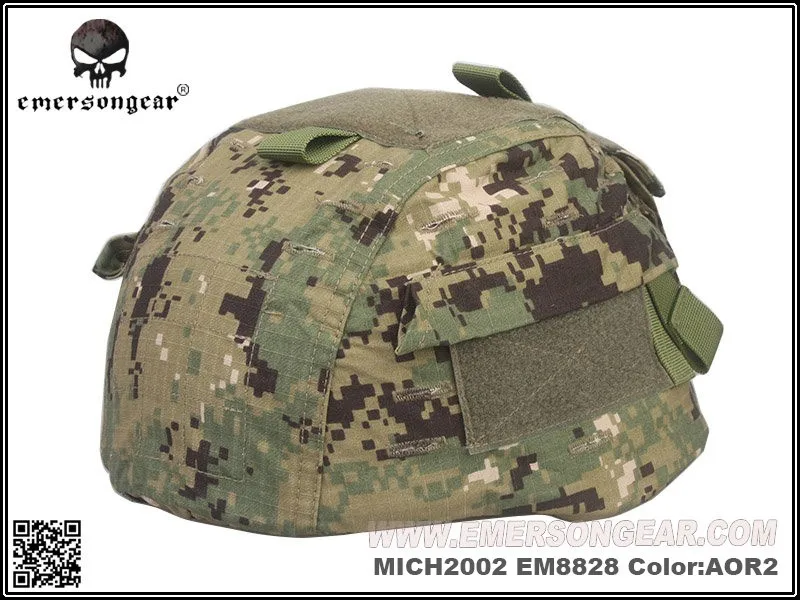 Шлем emersongear чехол для MICH 2002 охотничий страйкбол тактический шлем крышка Мультикам AOR