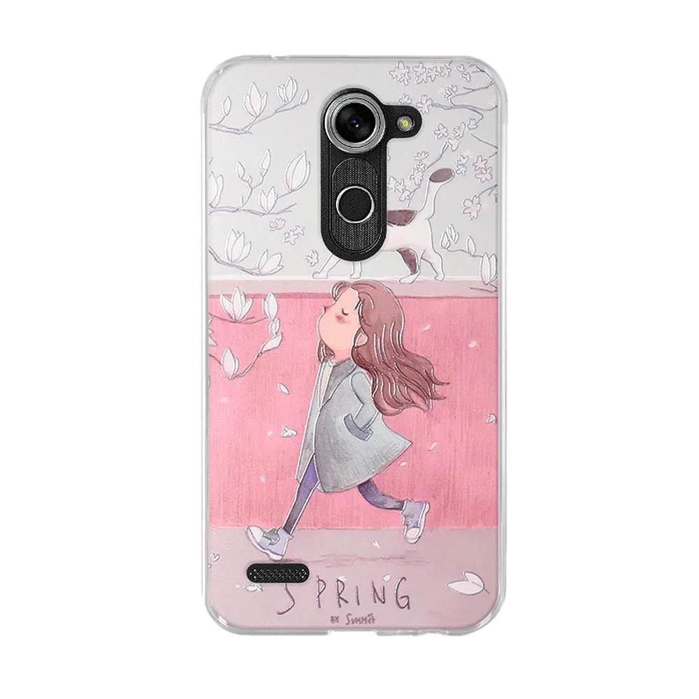 3D Luxury TPU Case For LG X mach Fast K600 5.5 inch Soft Silicon Cover Back Phone Cases Shells | Мобильные телефоны и