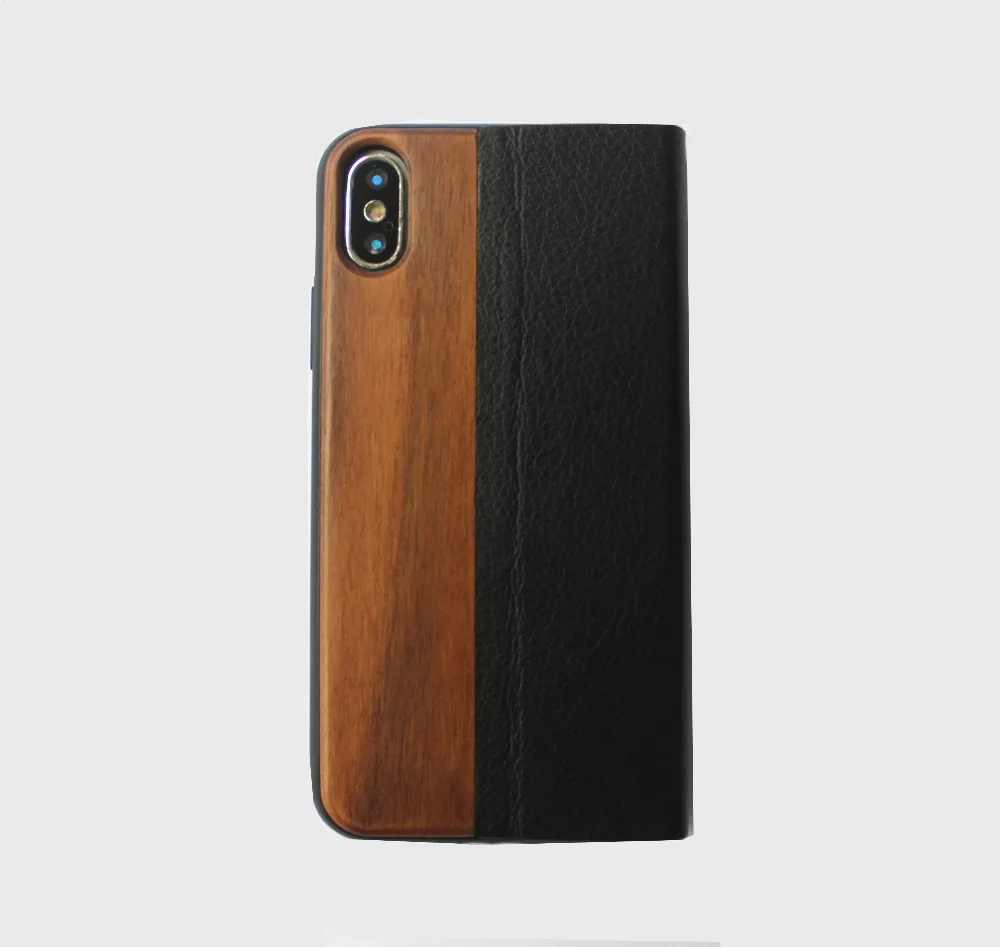 Чехол из искусственной кожи с деревянным покрытием для iPhone 11 Pro XS Max XR X 8 7 6 6S Plus samsung Galaxy S10 S9 S8 Plus S10e