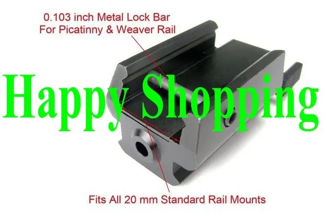 

Red dot Pistol laser sight tactical 20mm picatinny weaver rail mount