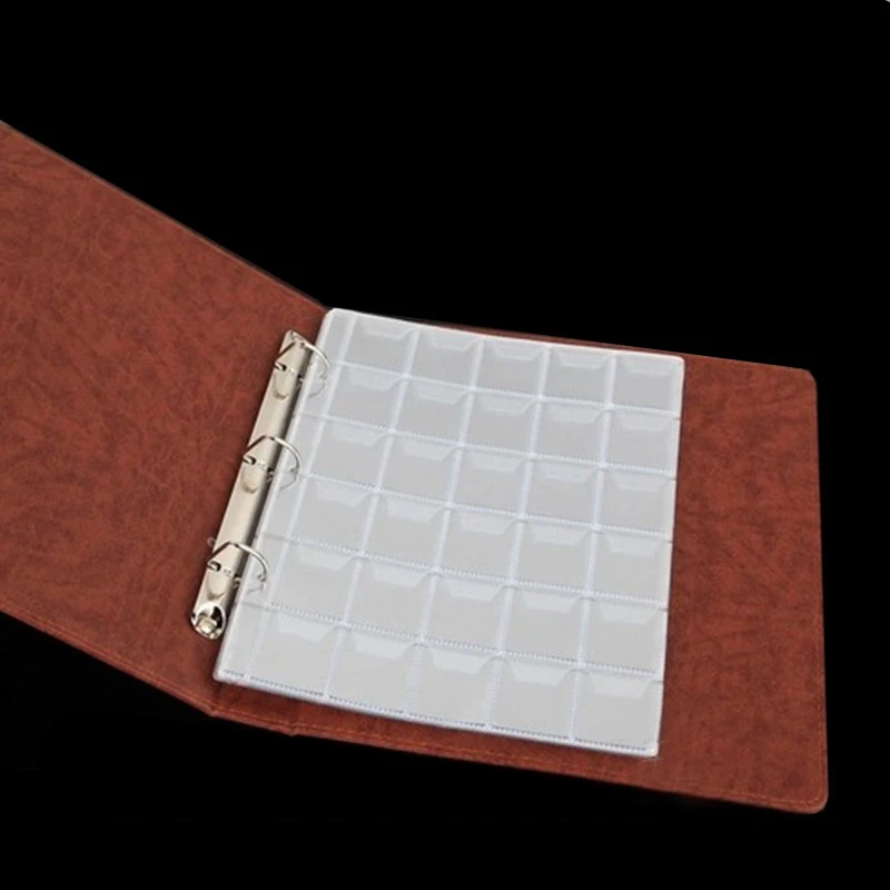 Горячая Распродажа 30 карманов альбом для монет страницы лист папка коллекции &lt34