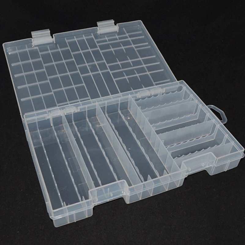 Ящик для хранения аккумуляторов Чехол держатель 40 шт. AAA + 60 AA контейнер батарей