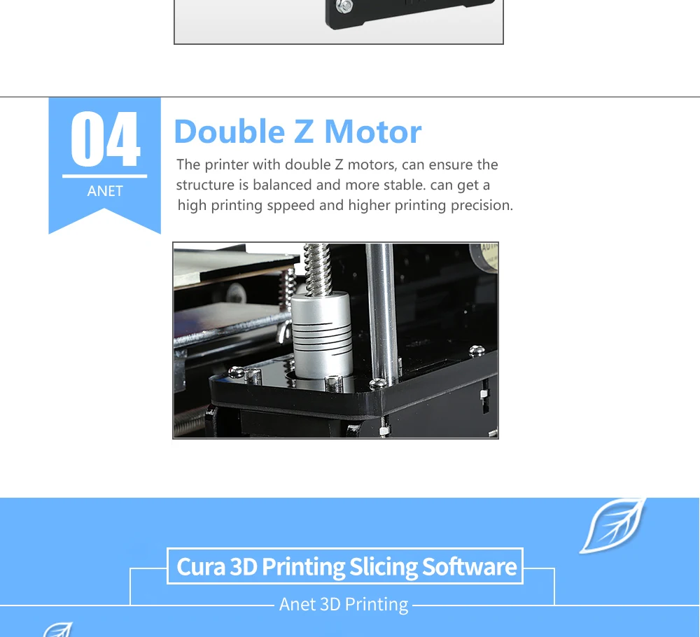 Anet A6 автоматическое выравнивание высокой точности 3d принтер Reprap i3 DIY Impresora 3D комплект Micro SD карта 3d принтер