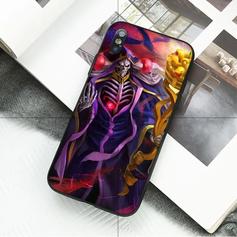 Ruicaica персонаж аниме Overlord DIY Окрашенные аксессуары для телефонов Чехол Apple iPhone 8 7 6