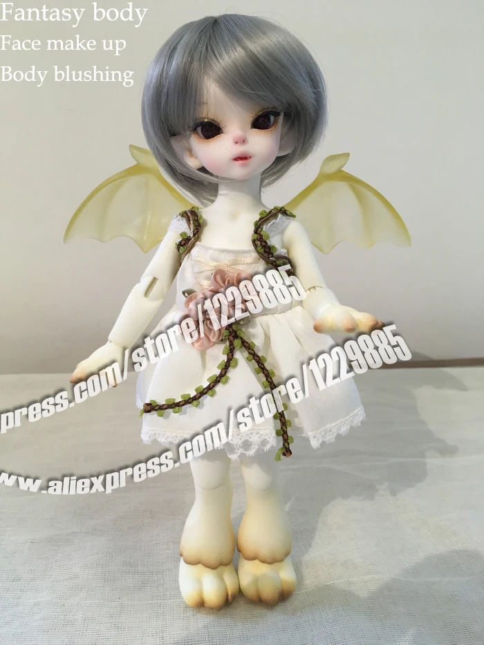 Смола bjd 1/6 Vol & Ling человеческое или фантазийное тело свободные глаза Бесплатная