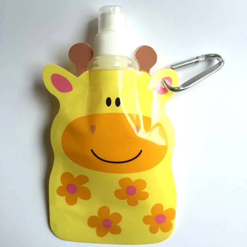 1 шт 200 мл многоразовый мешок для еды, Детская упаковка, многоразовый мешок для смузи, пластиковые пакеты для смузи, многоразовый пакет с замком - Цвет: Cowco