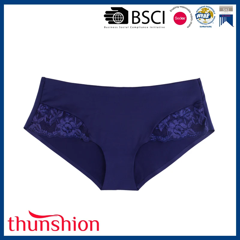Dtoday Для женщин Кружево Трусики для Удобные Нейлон Boyshort белье Seamfree пояс и