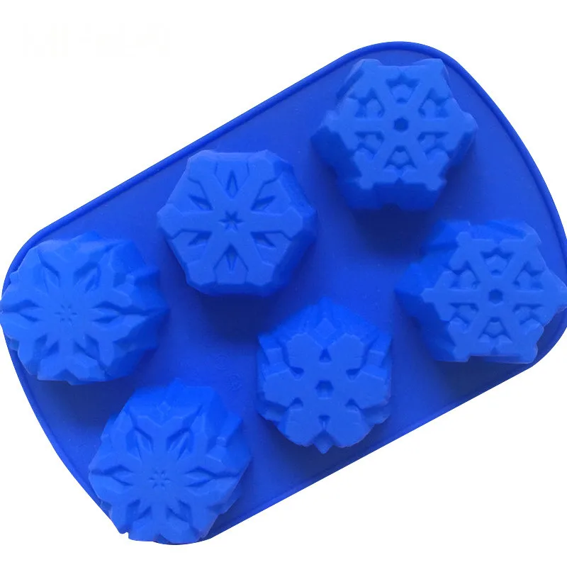 1 шт. силиконовая форма для пирога &quotСнежинка&quot в форме снежного цветка