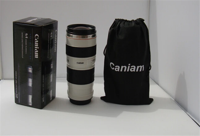 Кружка линза от фотоаппарата CANIAM 70-200 телескопическая Кофейная кружка для питья