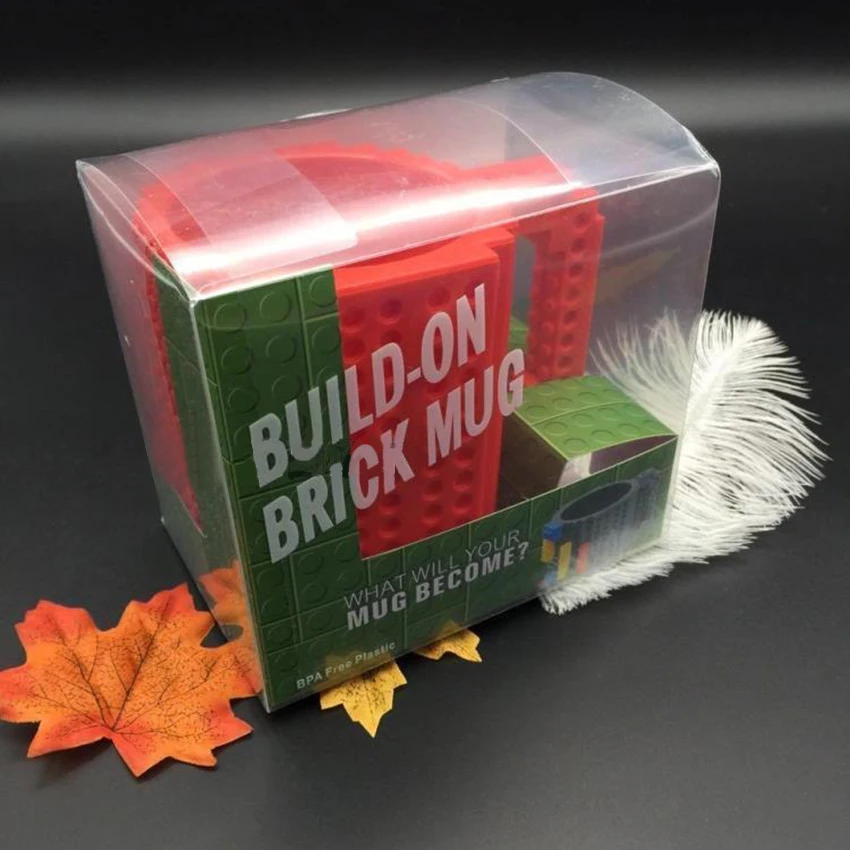 350 мл креативная Встроенная кирпичная кружка чашки для молока кофейная чашка