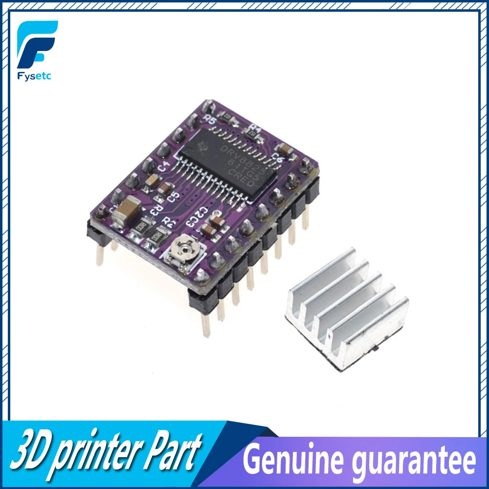 

10PCS 3d printer parts 3D Printer Stepstick Drv8825 Stepper Motor Driver 4 PCB Board + Free shipping replace A4988