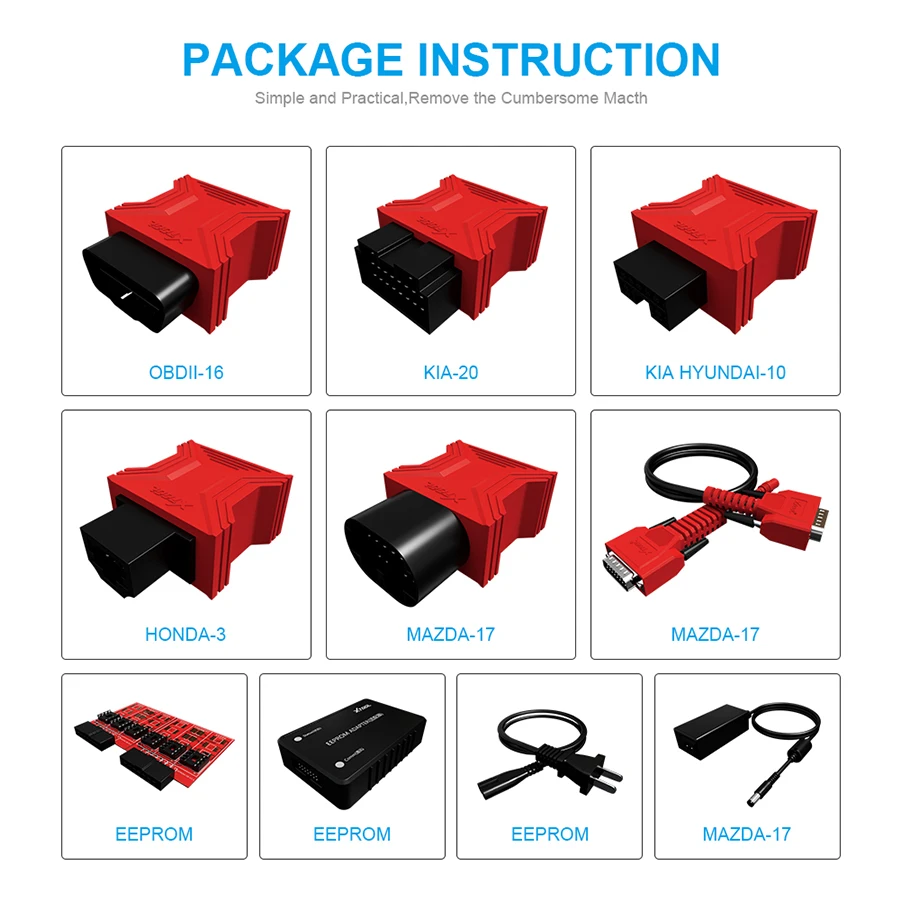 Программатор автомобильных ключей XTOOL X100 PAD2 одометр с EPB EPS TPMS OBD2 подушка 2 Pro для