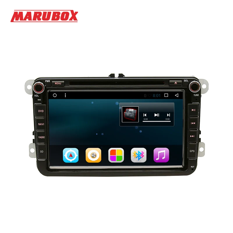 MARUBOX 2Din Android 8 для Volkswagen Passat B6 POLO GOLF 5 Skoda Octavia навигация GPS DVD стерео радио