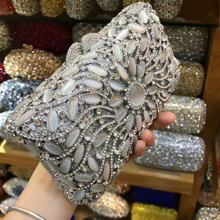 Женский золотистый/Серебристый клатч для монет в китайском стиле сумка
