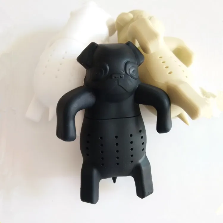MOFUNYO Cute Pug in a mug Silicone Tea Infuser Strainers Filter | Дом и сад