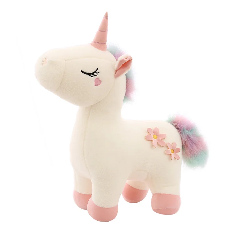 30 см милая плюшевая зверушка Kawaii игрушка единорог лошадка с куклой ребенок
