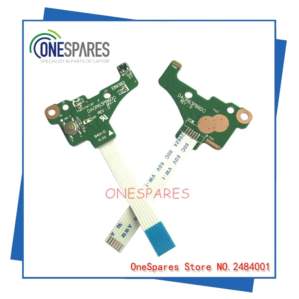 Кнопка включения питания серии Botton плата для HP 17 E ON/OFF DAOR63PB6D0 720673 001|origina|hp power buttonhp |