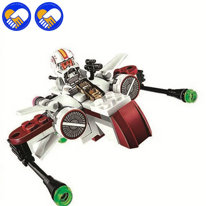 A TOY DREAM 10359-10364 Space Wars MICROFIGHTERS Republic Gunship ARC-170 Starfighter Building Blocks Compatible MOC 05011 | Игрушки и