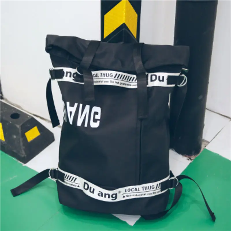 

A travel Bag Men And Women High Middle School Student Street Lovers Both Shoulders Package Will Capacity Backpack bolsa viaje