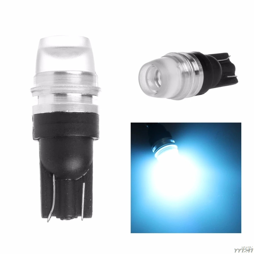 Автостайлинг T10 5630 192 168 194 2LED клиновидные вогнутые линзы для салона Ледяные