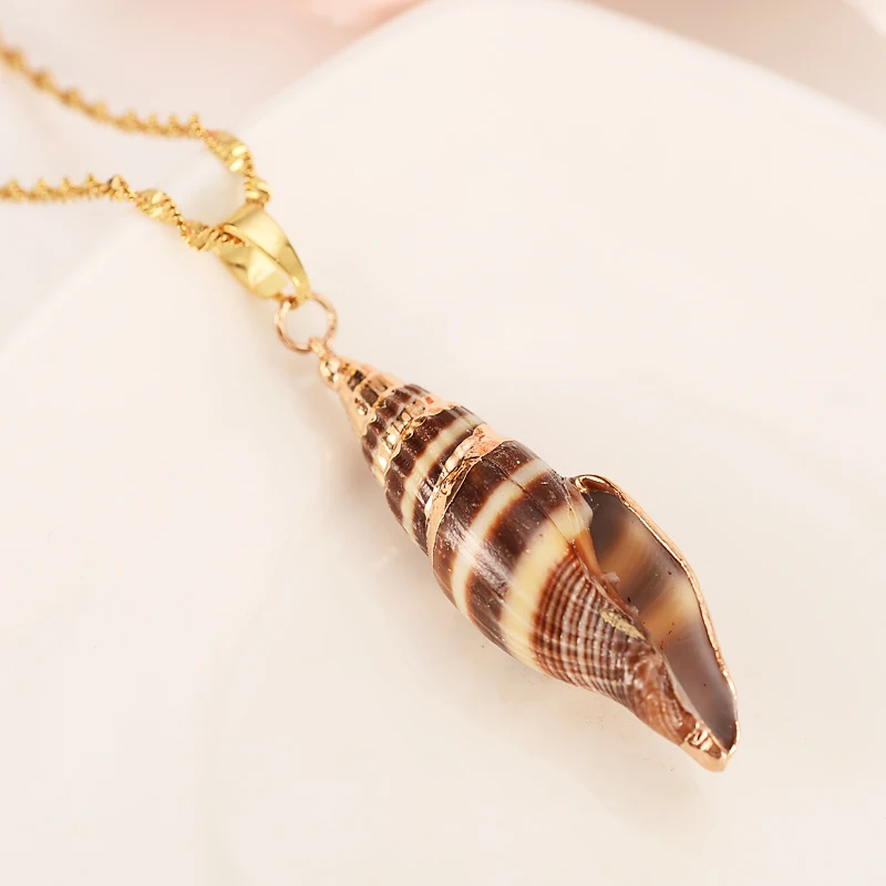 

Gold Dubai PNG conch shellvintage dangle Earrings Necklace Jewelry Sets for Women Girls Jewelry Wholesale accessories best gift
