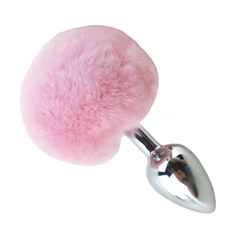 Анальная пробка с хвостом и кроличьим анальные секс-игрушки анальная игрушка