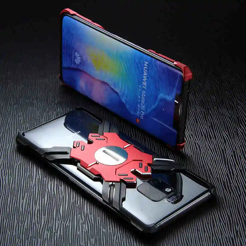 Для huawei mate 20 Pro Чехол-бампер Модный Роскошный металлический противоударный чехол универсальная защита с