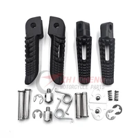 motorcycle front rear footrests foot pegs for suzuki gsr400 gsr600 gsxr600 gsxr750 gsxr1000 gsx1300r gsxr1300 b king hayabusa