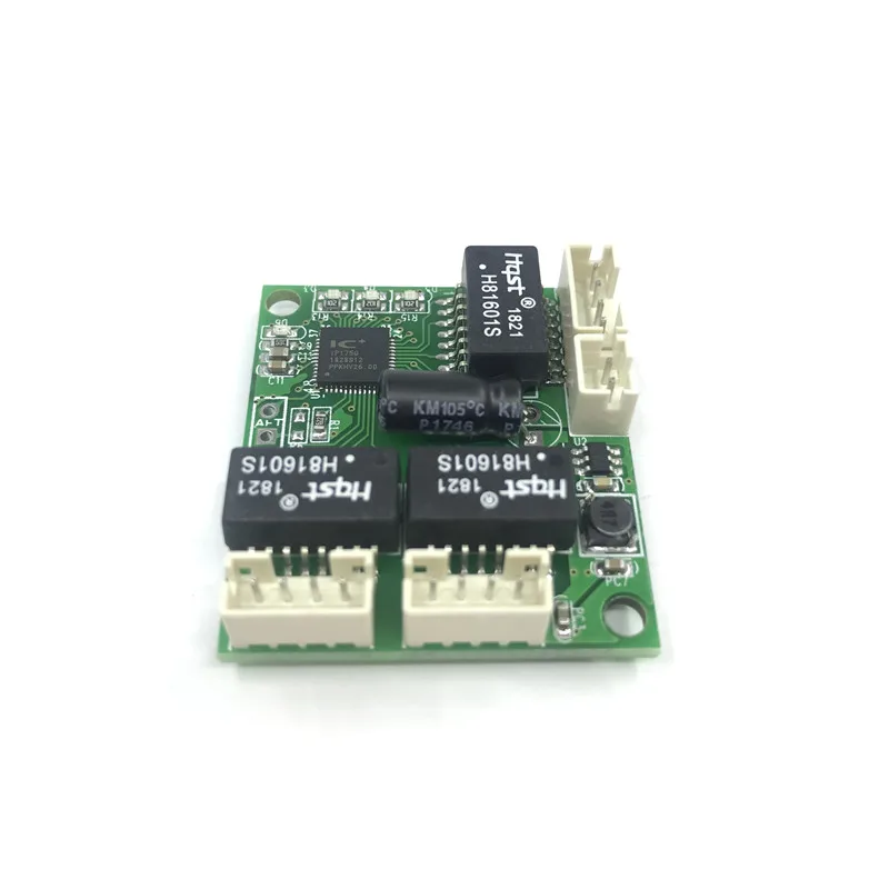 Промышленный Класс широкий температурный трехпортовый мини порт mini3 10/100 Мбит/с