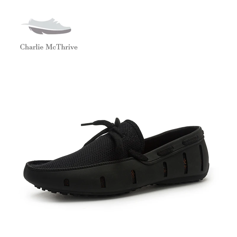 Для мужчин повседневная обувь дышащие размер плюс docksides Лодка летние воздушные