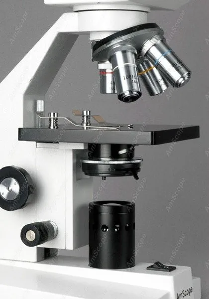 40X 2000X ветеринарный микроскоп AmScope поставки Компасс + 5MP камера B100B 5M|Микроскопы| |