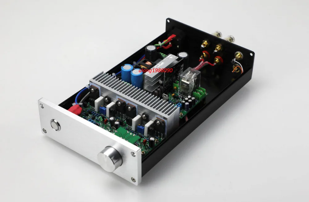 Готовый HIFI NAP250 мод GZLOZONE стерео усилитель мощности 80 Вт + настольный