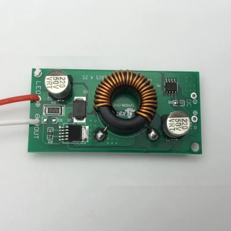 Новый Постоянный ток 12В 24В 20 Вт Светодиодный драйвер O/P DC28 36V 600мА использование