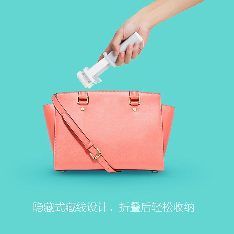 Оригинальная Проводная селфи палка Xiaomi Mi удобная Легкая Складная Компактная