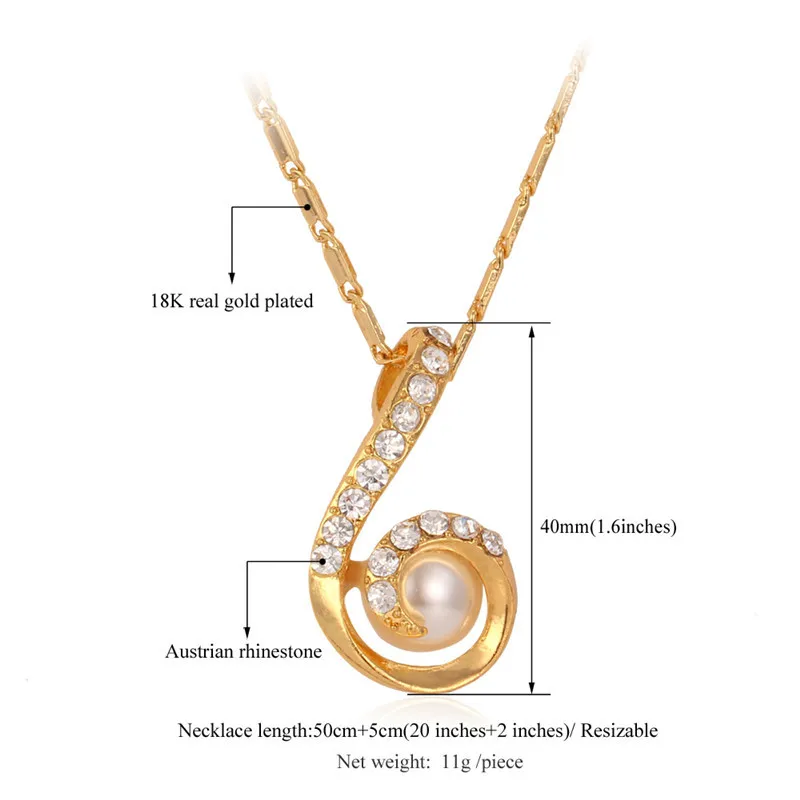 Ожерелье с подвеской для женщин винтажные эмалированные ювелирные изделия